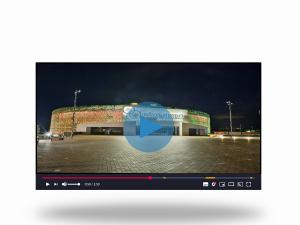 Proyecto audiovisual Oliva Arena