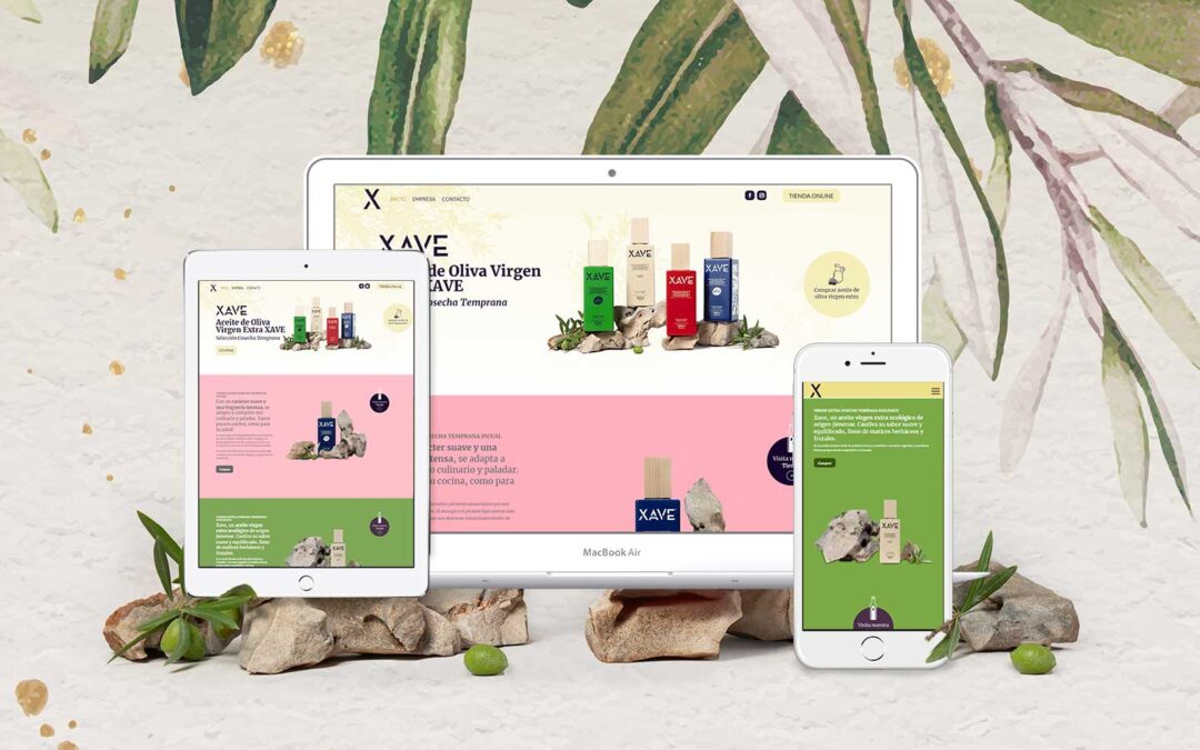 Web Aceite Xave Jaén